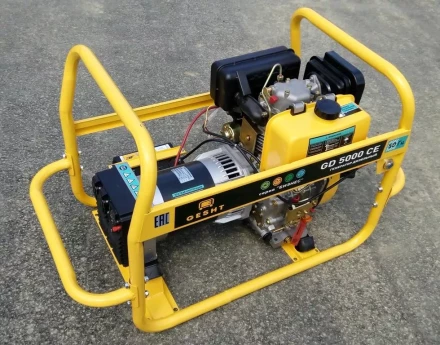 Дизельный генератор GESHT GD5000CE купить в Когалыме