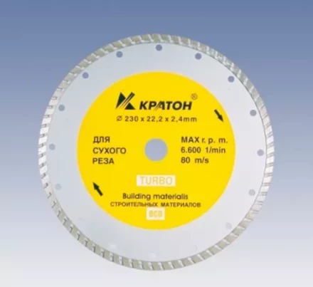 Круг алмазный TURBO HOBBY 115 х 22,2 х 2,2 мм Кратон 1 08 03 001 купить в Когалыме