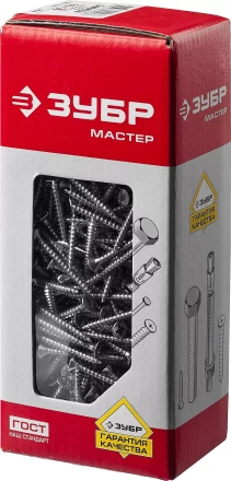 Саморезы по дереву, белый цинк, 3.5x35мм, 500шт, ЗУБР Мастер 4-300371-35-035 4-300371-35-035 купить в Когалыме