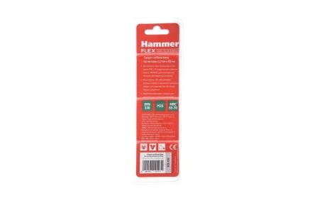 Сверло по металлу HAMMER Ф3.2х65мм (DR CO) купить в Когалыме