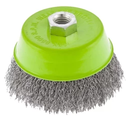 Щетка для УШМ 100 мм М14 "чашка" витая проволока СИБРТЕХ 746057