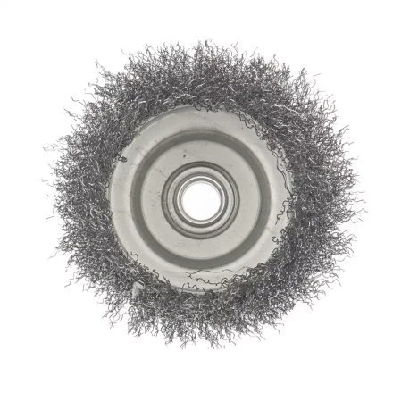 Щетка для УШМ 100 мм М14 &quot;чашка&quot; витая проволока СИБРТЕХ 746057 купить в Когалыме