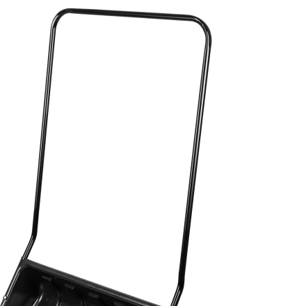 Движок для уборки снега пластиковый, 700х550х1470 мм, стальная рукоятка, Сибртех 61643 купить в Когалыме