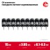 ЗУБР CN усиленные bullet point 15 х 3.05 мм, гвозди по бетону оцинкованные, 1000 шт (305387-15) купить в Когалыме