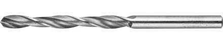 Сверло ЗУБР &quot;МАСТЕР&quot;  по металлу, цилиндрический хвостовик, быстрорежущая сталь Р6М5, 5х86мм 4-29621-086-5 купить в Когалыме