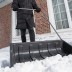 Движок для уборки снега пластиковый Сибртех, 695 х 540 х 1460 мм, стальная рукоятка, Россия 615935 купить в Когалыме