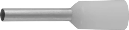 Наконечник СВЕТОЗАР штыревой, изолированный, для многожильного кабеля, белый, 0,75 мм2, 25шт 49400-07 купить в Когалыме
