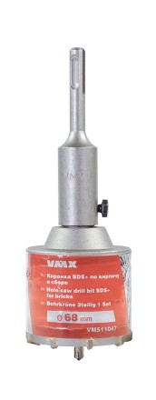 Коронка SDS+ ф68 мм по кирпичу в сборе VMX 511047 купить в Когалыме