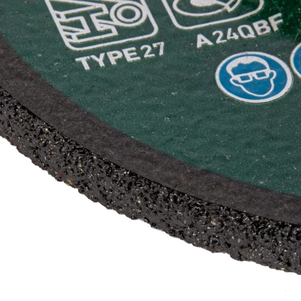 Круг шлифовальный по металлу Сибртех, 125 х 6 х 22.2 мм, 9%WA+75%A+16%B, 744007 купить в Когалыме