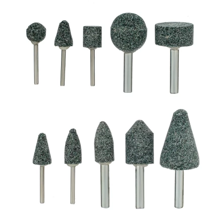 Набор шарошек для дрели (ПШМ), 10 шт Denzel 76028 купить в Когалыме