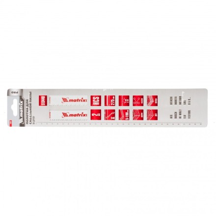 Полотна по дереву для сабельной пилы S1344D 275/4,3мм HCS 2 штуки  PRO Matrix 782011 купить в Когалыме