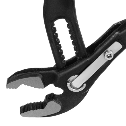 Клещи переставные 180 мм Matrix, кнопочный механизм, хром-ванадий, обливные рукоятки 17925 купить в Когалыме