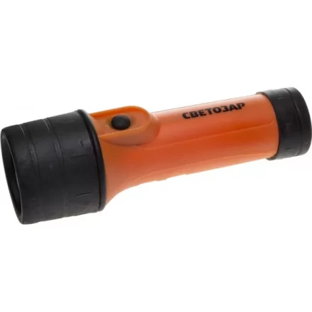 Фонарь СВЕТОЗАР ручной с ABS-корпусом и кольцом, криптоновая лампа, 2xD SV-56385 купить в Когалыме