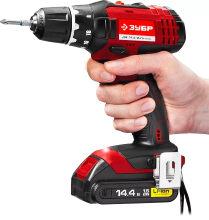 Дрель-шуруповерт 2 АКБ ДА-14.4-2-Ли КНМ2 серия МАСТЕР купить в Когалыме