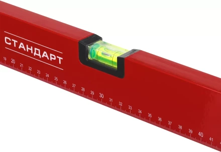 Уровень ЗУБР &quot;СТАНДАРТ&quot; коробчатый, 2 противоударные ампулы, 100см 34588-100 купить в Когалыме