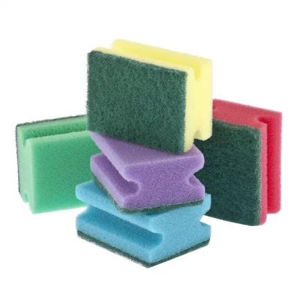 Губки для посуды профильные Comfort 85х65х43 мм 5 шт ТМ Elfe 92357 купить в Когалыме