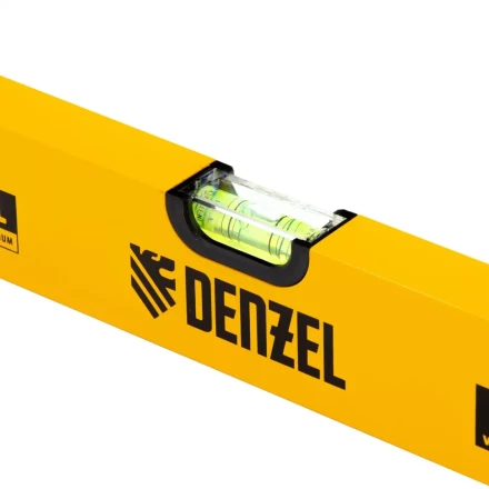 Уровень алюминиевый, 1200 мм, фрезерованный, 3 глазка Denzel 33684 купить в Когалыме