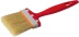 Кисть плоская ЗУБР"УНИВЕРСАЛ-СТАНДАРТ", натуральная щетина, пластмассовая ручка, 3"/75мм 01015-075 купить в Когалыме