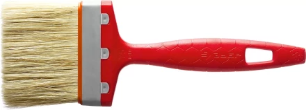 Кисть плоская ЗУБР"УНИВЕРСАЛ-СТАНДАРТ", натуральная щетина, пластмассовая ручка, 3"/75мм 01015-075 купить в Когалыме