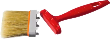 Кисть плоская ЗУБР"УНИВЕРСАЛ-СТАНДАРТ", натуральная щетина, пластмассовая ручка, 3"/75мм 01015-075 купить в Когалыме