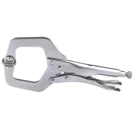 Зажим ручной увеличенный захват подвижные губки 270 мм Сибртех 18426 купить в Когалыме