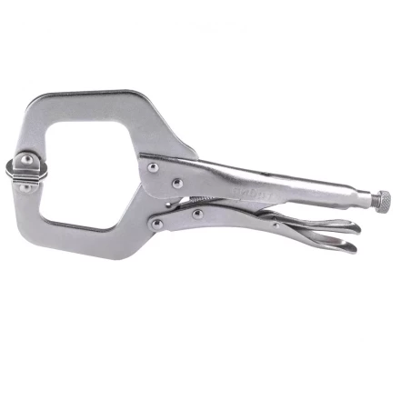 Зажим ручной увеличенный захват подвижные губки 270 мм Сибртех 18426 купить в Когалыме