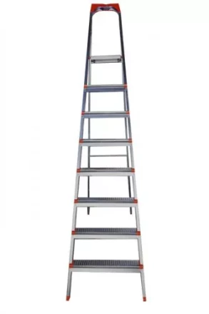 Стремянка стальная оцинков. Энкор 8 ступеней 69675 купить в Когалыме
