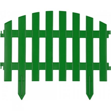 Забор декоративный GRINDA &quot;АР ДЕКО&quot;, 28x300см, зеленый 422203-G купить в Когалыме