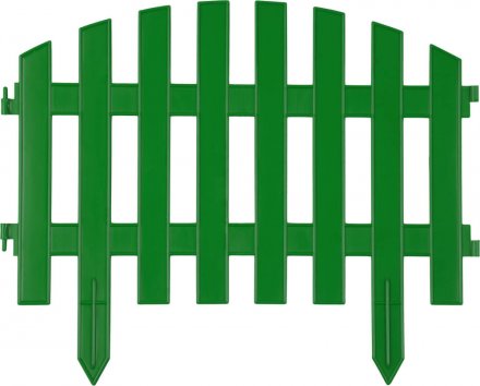 Забор декоративный GRINDA &quot;АР ДЕКО&quot;, 28x300см, зеленый 422203-G купить в Когалыме