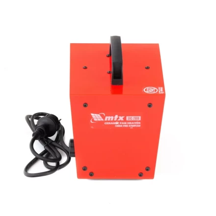 Тепловая пушка керамическая SHC-2000, квадратная, 230 В, 120 м3/ч, 1/2 кВт MTX 96422 купить в Когалыме