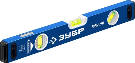 ЗУБР ПРО, 400 мм, уровень с усиленным профилем, Профессионал (34590-040) купить в Когалыме
