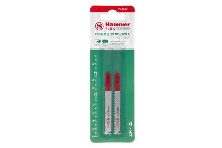 Пилки для лобзика HAMMER 204-129 JG MT T118B (2 шт.) купить в Когалыме
