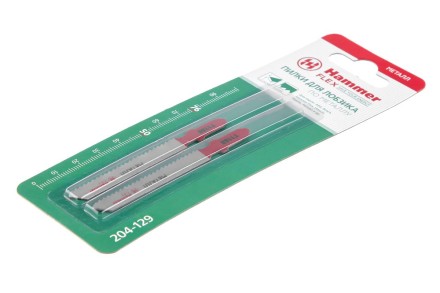 Пилки для лобзика HAMMER 204-129 JG MT T118B (2 шт.) купить в Когалыме