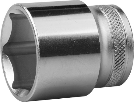 Торцовая головка KRAFTOOL &quot;INDUSTRIE QUALITAT&quot;, Cr-V, FLANK, хромосатинированная, 1/2&quot;, 30 мм 27805-30_z01 купить в Когалыме