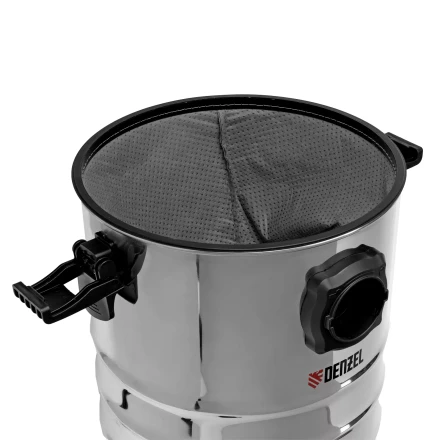 Пылесос строительный Denzel 28203 RVC30, 1400 Вт, бак 30 л, шланг 3 м, розетка с автосинхр. купить в Когалыме