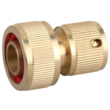 Соединитель GRINDA с автостопом, латунный, 3/4&quot; 8-426130 купить в Когалыме