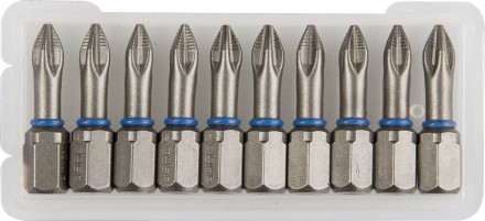ЗУБР PZ1, 25 мм, 10 шт, торсионные биты (26013-1-25-10) купить в Когалыме