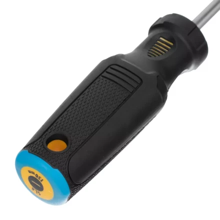 Отвертка SL6x150 мм, CrV, трехкомпонентная рукоятка Denzel 12199 купить в Когалыме