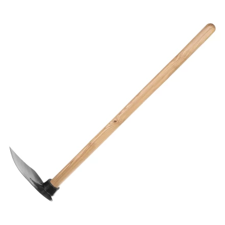 Кетмень Сибртех, 175 х 265 х 900 мм, цельнокованый, деревянный лакированный черенок, 62368 купить в Когалыме