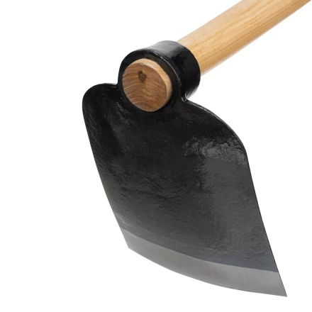 Кетмень Сибртех, 175 х 265 х 900 мм, цельнокованый, деревянный лакированный черенок, 62368 купить в Когалыме