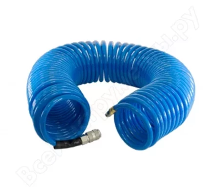 Шланг спиральный с фитингами рапид полиуретан 15 бар 6х10 мм 15 м Fubag купить в Когалыме