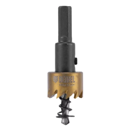 Коронка по металлу HSS, 20 мм, нитридтитановое покрытие Denzel 724101 купить в Когалыме