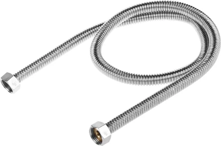 Подводка ЗУБР "ЭКСПЕРТ" сильфонная из нержавеющей стали, для воды, г/г (гайка-гайка), 1/2", 1,0м 51011-G/G-100 купить в Когалыме