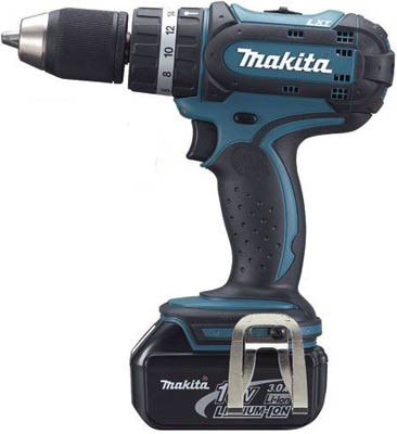 Аккумуляторная ударная дрель-шуруповерт Makita BHP452RFE купить в Когалыме