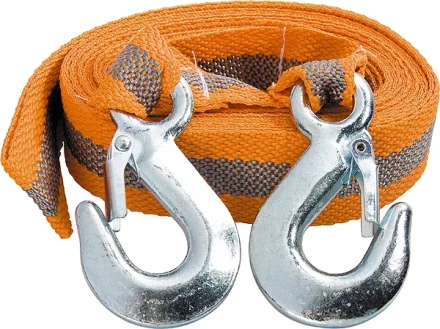 Трос буксировочный 5 тонн 2 крюка пакет STELS Россия 54375 купить в Когалыме