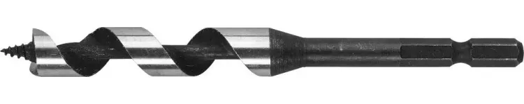 ЗУБР. Сверло по дереву, спираль Левиса, шестигранный хвостовик 1/4", 10х120мм 29483-120-10 купить в Когалыме