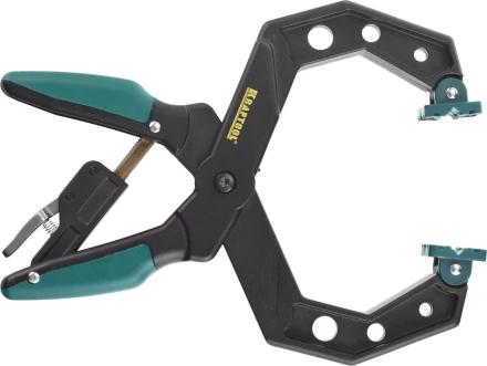 Струбцина KRAFTOOL &quot;EcoKraft&quot; ручная, пластиковый корпус, 0-100мм 32224-10 купить в Когалыме