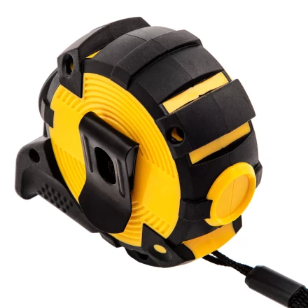 Рулетка Denzel 3м х 16мм, автоматич. фиксац., нейлон. покрытие, магнит. зацеп, двухстор. разметка, 31520 купить в Когалыме