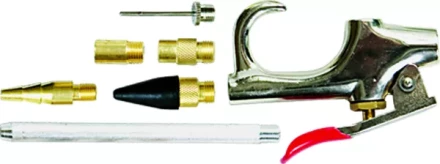 Набор продувочный пистолет пневмат. в комплекте с насадками 6 шт  MATRIX 57336 купить в Когалыме