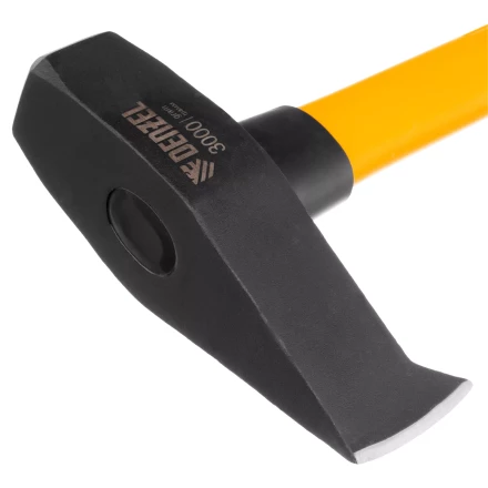 Колун-кувалда 3000 г Denzel 21851, кованая, фибергласовая  рукоятка c TPR покрытием, 880 мм купить в Когалыме